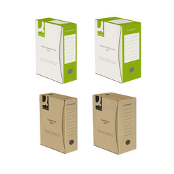 Cutie arhivare 100mm, 100x339x298mm, carton 400gsm, Q-Connect - 1.6.135 imagine grupa 1.6.135